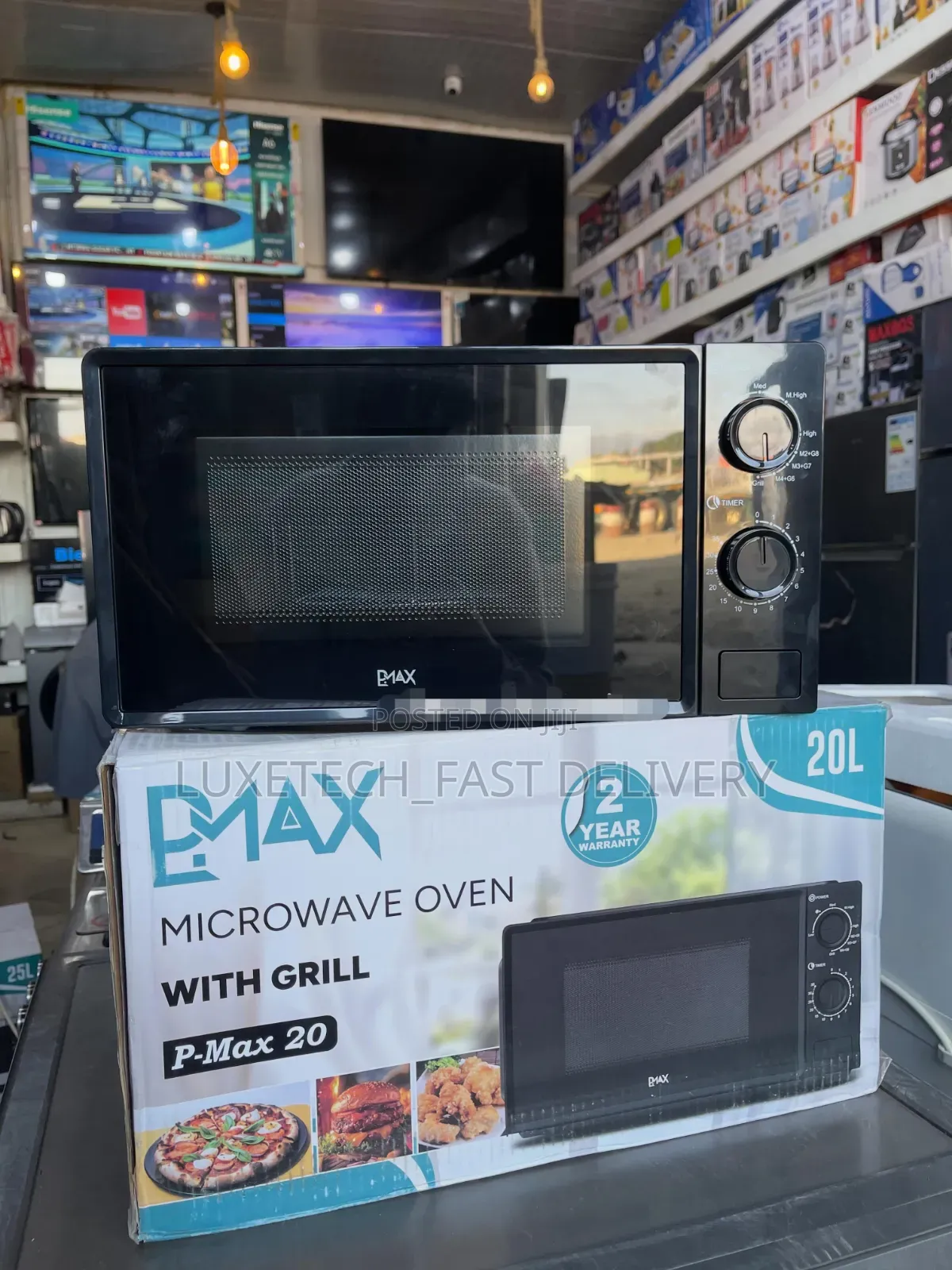 PMAX 20L Microwave Oven With Grill