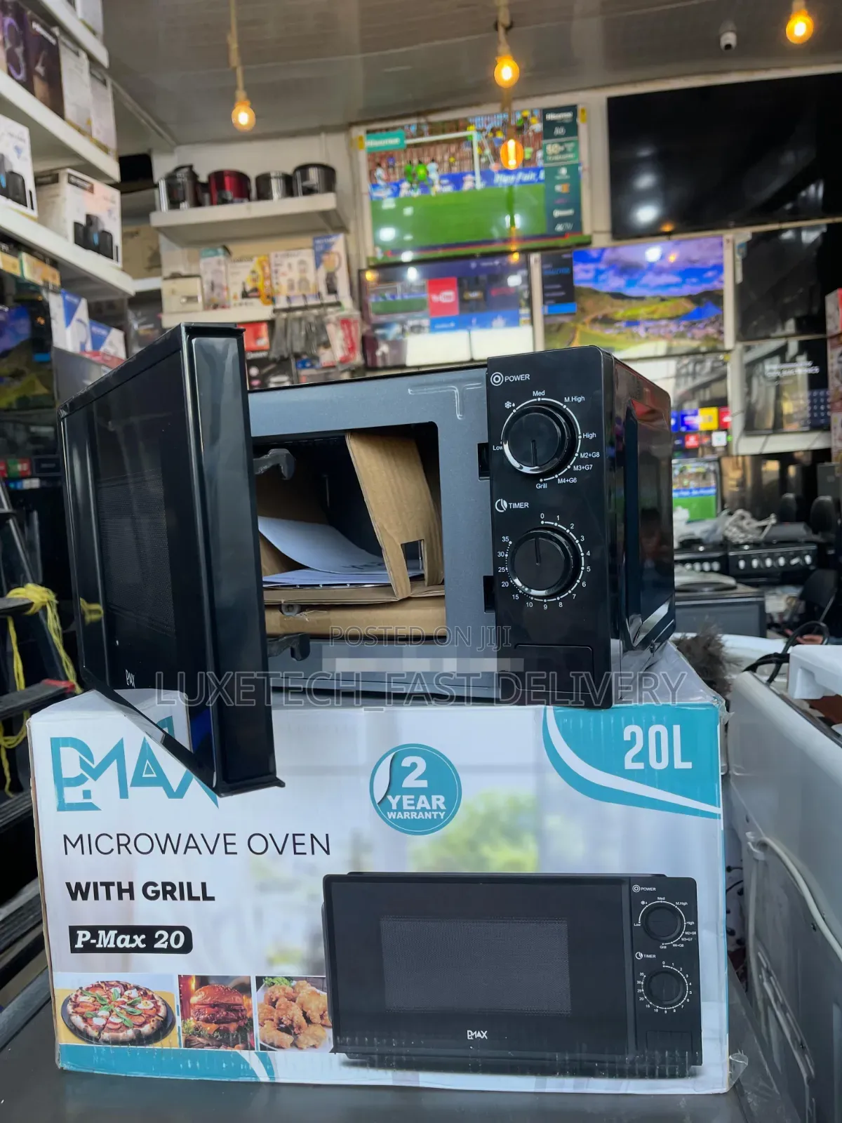 PMAX 20L Microwave Oven With Grill