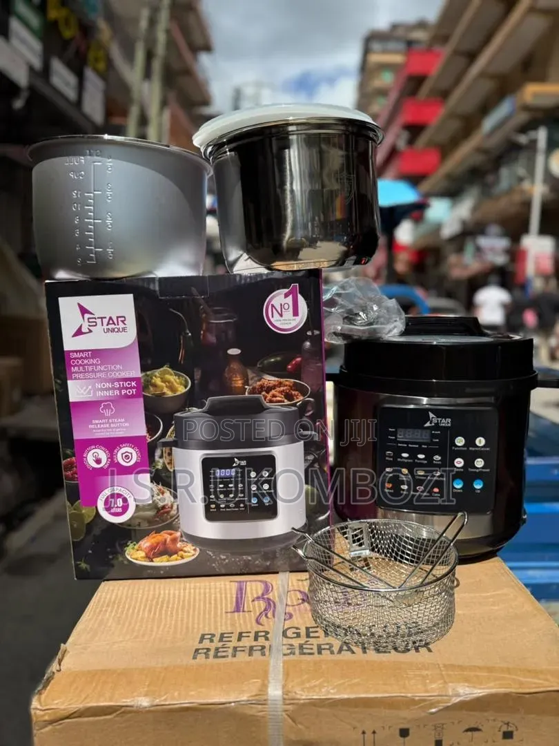 Estar Unique Pressure Cooker Capacity: 7 Liters
