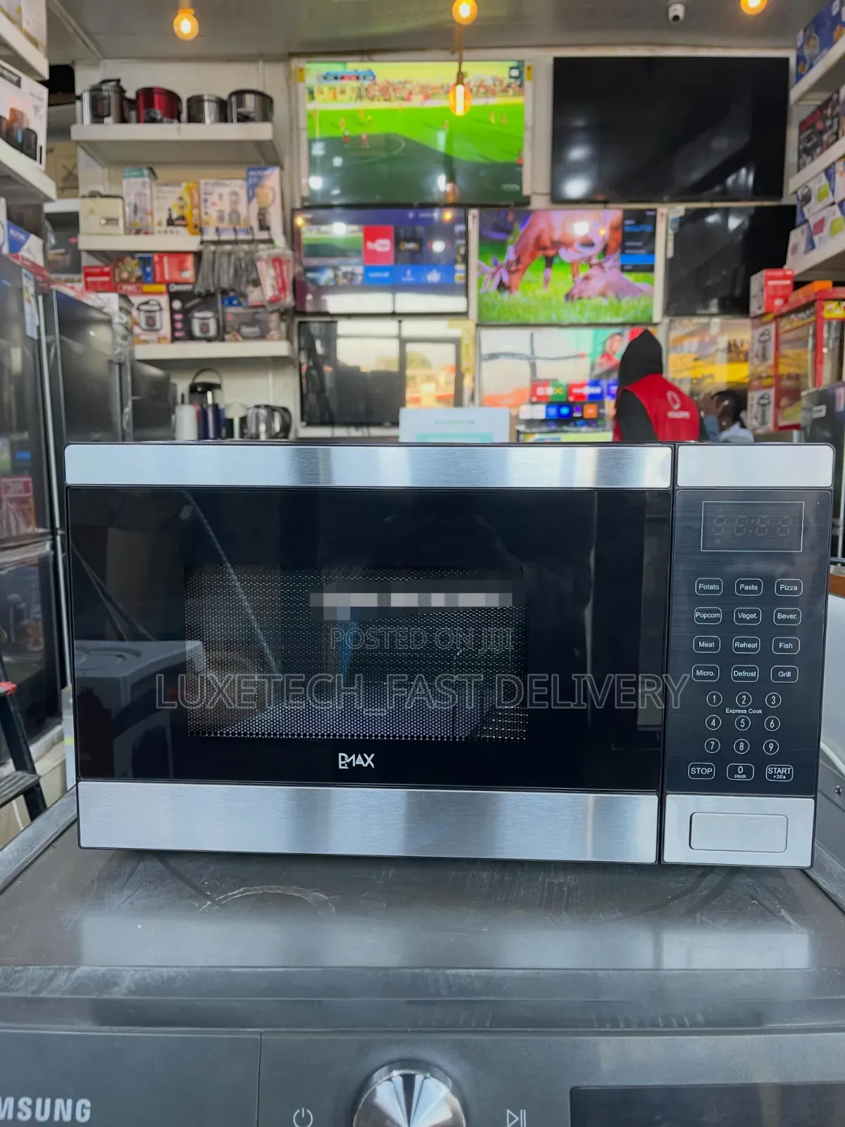 PMAX 25 Liters Digital Microwave Oven With Grill Function