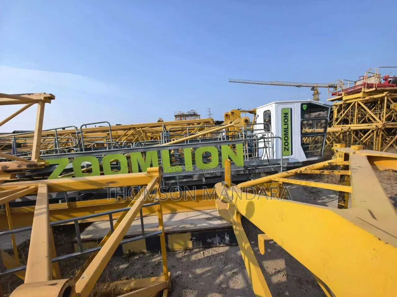 For Importation: 2021 Used Zoomlion Wa5610-6 Tower Crane