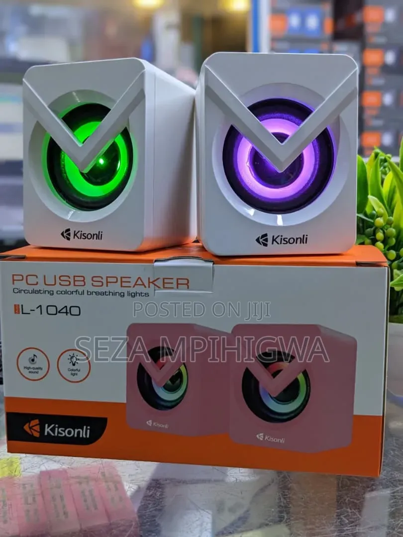 *PC USB Speaker L-1040* ` Circulating Colorful Breathing Lights