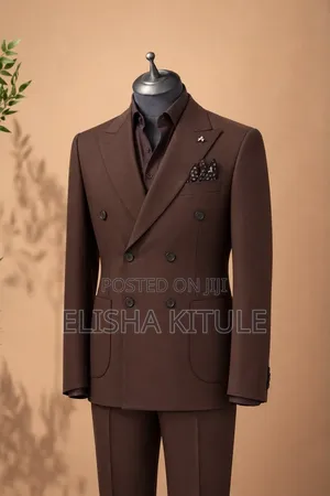 Brand New for Men Chocolate Brown Suit