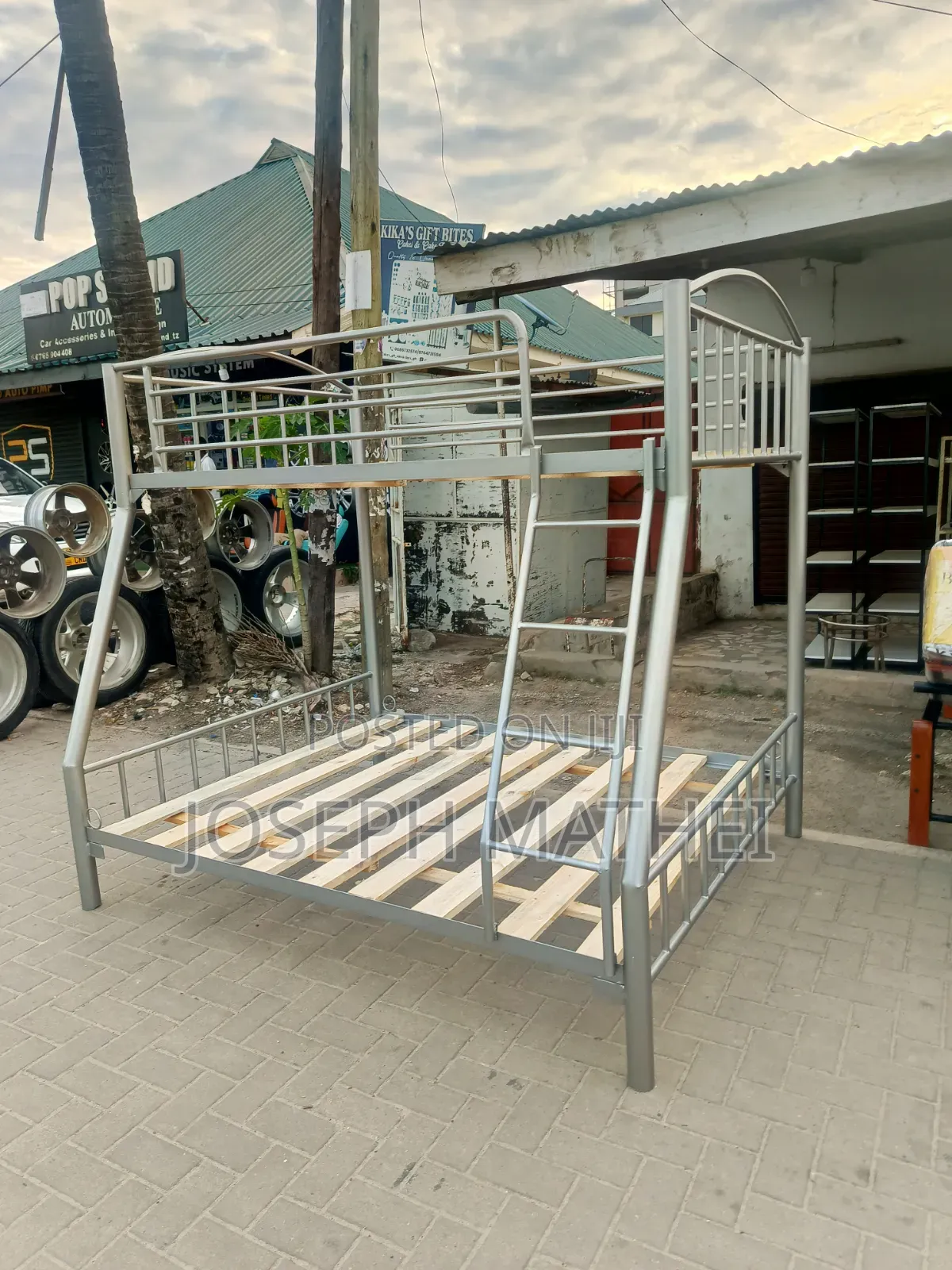 Bunk Bed Silver 5/4