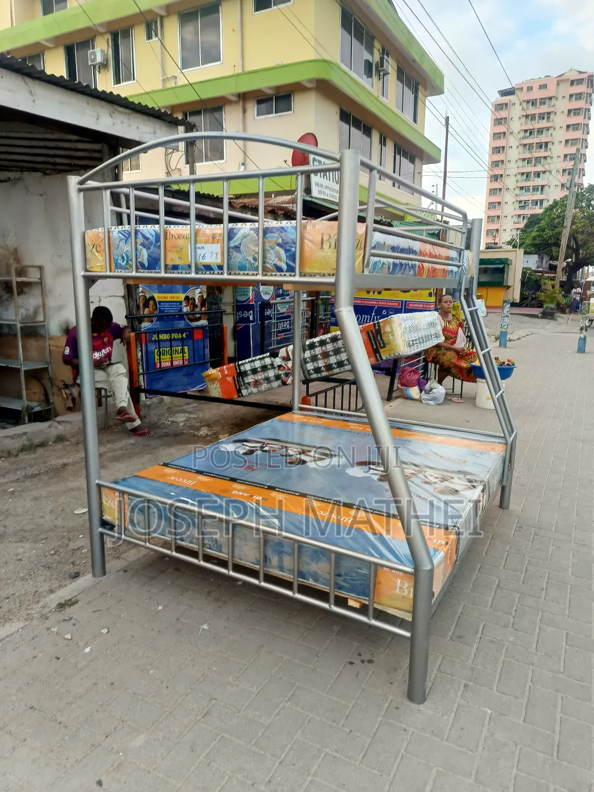 Bunk Bed 5/4 Includ Mattress