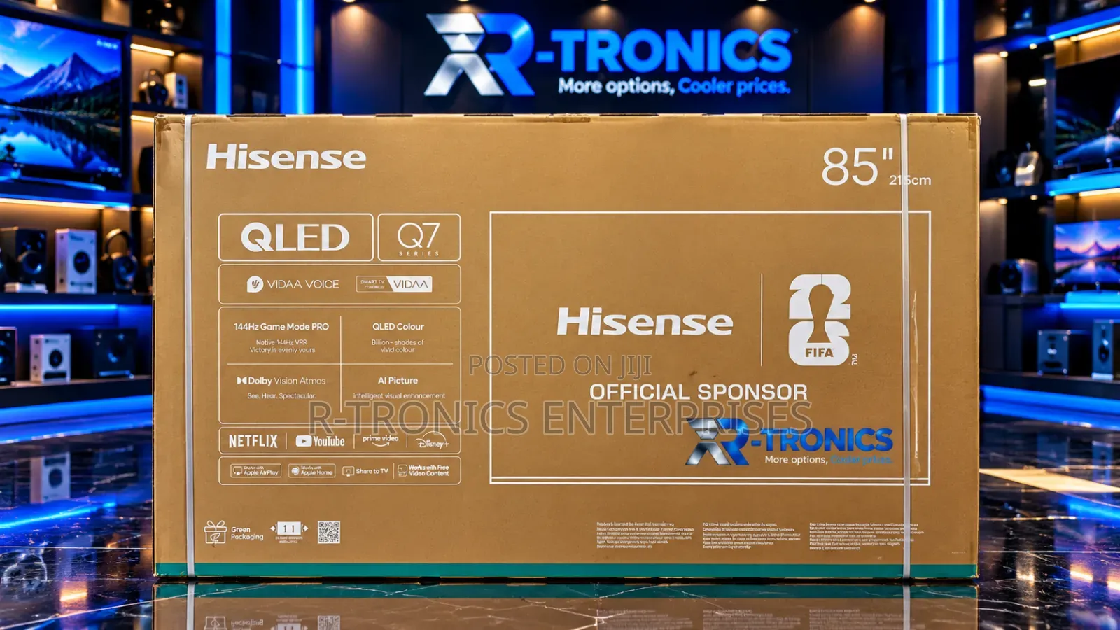 Hisense 85-Inch QLED Q7 Series Smart TV
