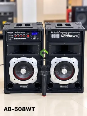 Aborder Speaker
AC/Dc
Microphone
Remote Control