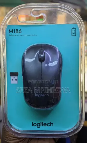 *Logitech Wireless Mouse M186*