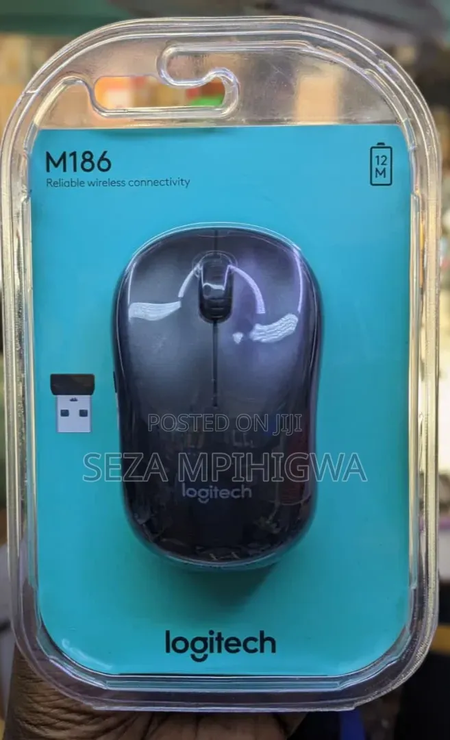 *Logitech Wireless Mouse M186*