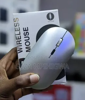 Rechargeable Wireless + Bluetooth Mouse X2 , Expensive Look