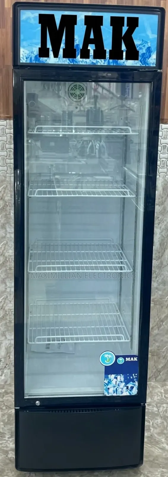 MAK Showcase Fridge (300 Litres, Model MK-315SC)