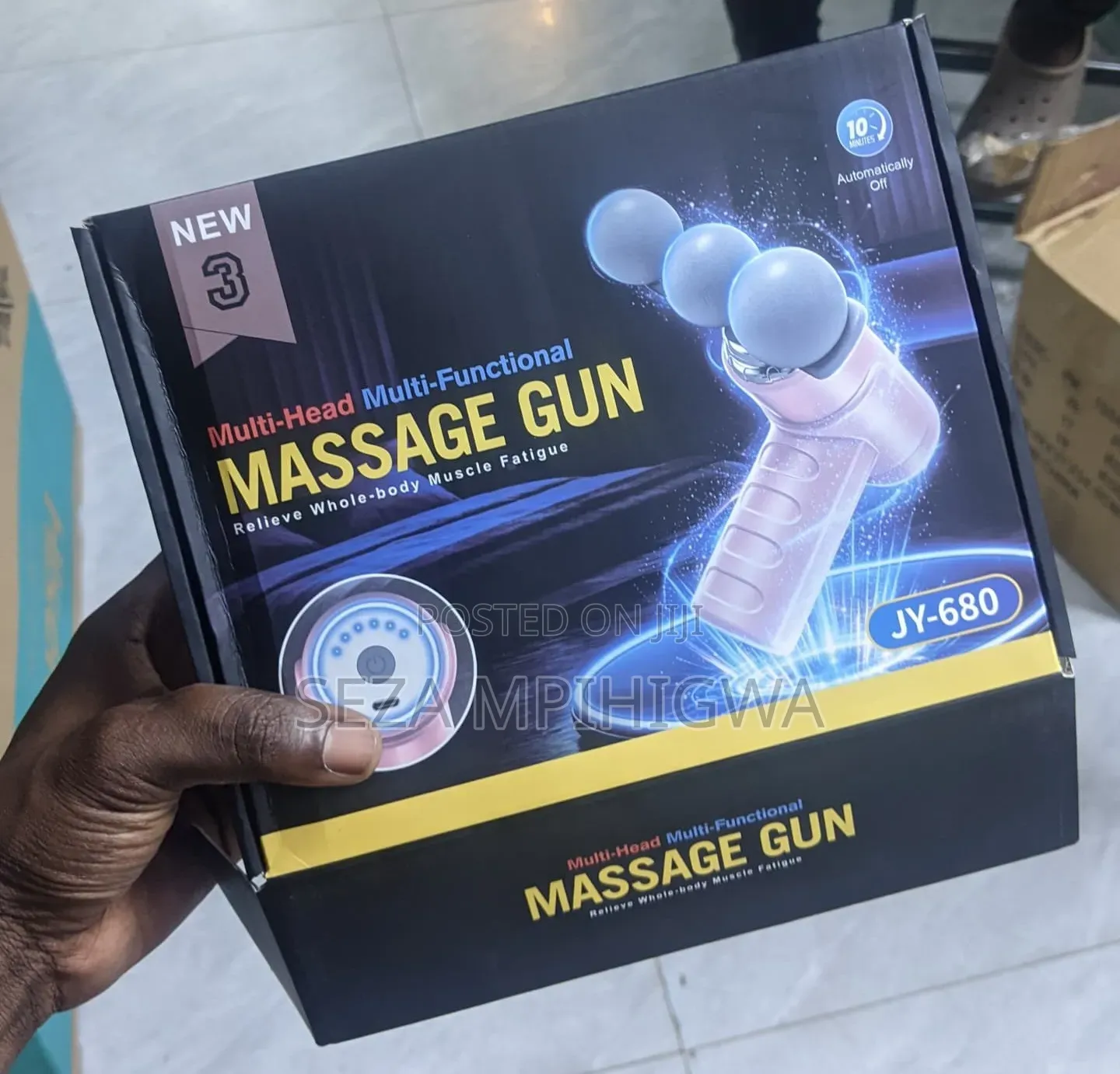 **Jy-680 Massage Gun – Pumzisha Misuli Yako!**