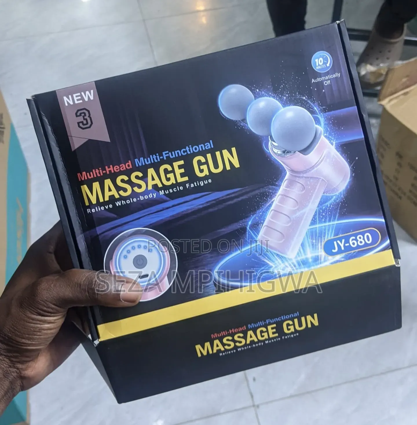 **Jy-680 Massage Gun – Pumzisha Misuli Yako!**