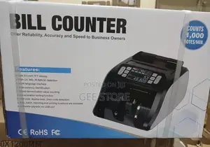 Bill Counter Machine With UV, MG, and IR Counterfeit Detection