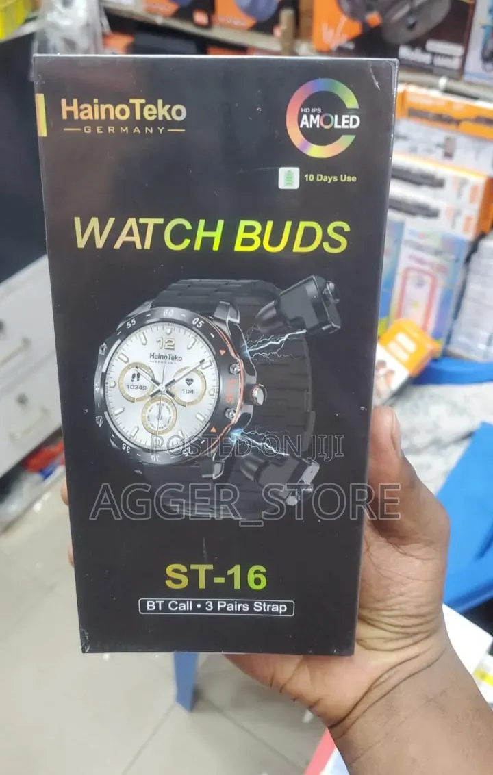 HainoTeko ST-16 Watch Buds 2-in-1