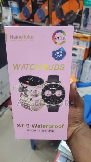 Haino Teko ST-9 Watch Buds, a 2-in-1 Smartwatch