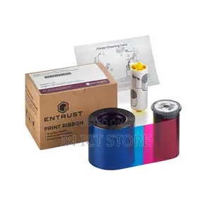 Entrust / Datacard 525100-001-S100 YMCKT Color Ribbon Kit