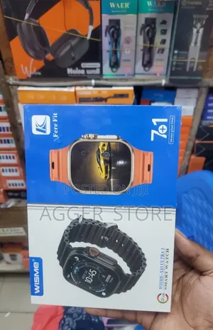 Wisme X83 Ultra 3 Smart Watch (7-in-1 Combo)