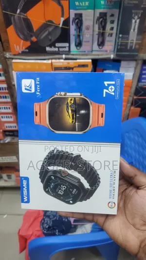 Wisme X83 Ultra 3 Smart Watch (7-in-1 Combo)