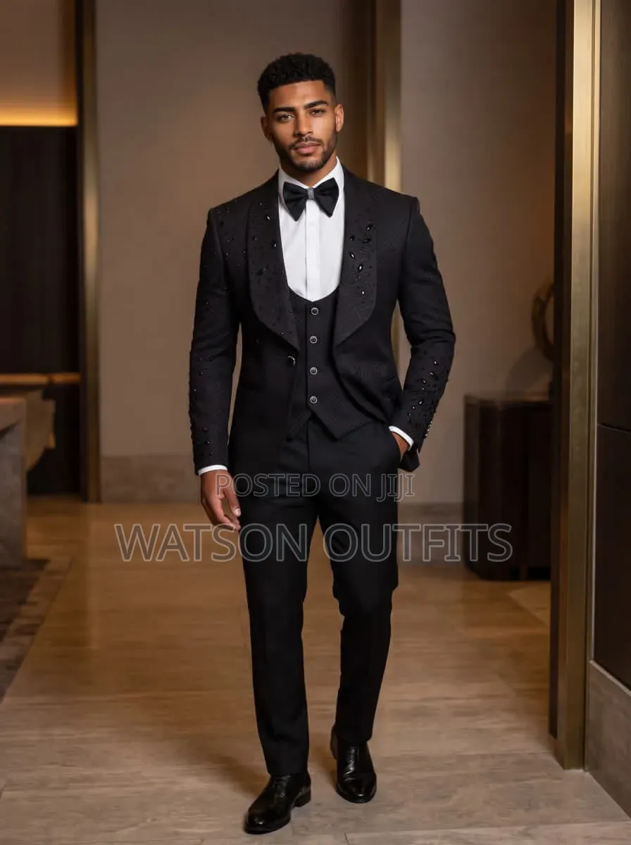 Men's New Suits in Fine Crystal Designs