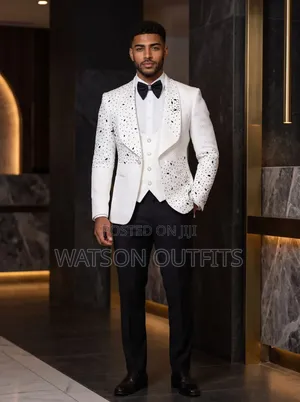 Men's New Suits in Fine Crystal Designs