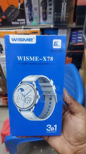 WISME-X78 Round Smartwatch Set