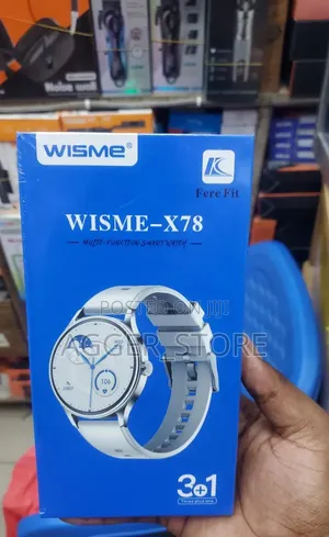 WISME-X78 Round Smartwatch Set