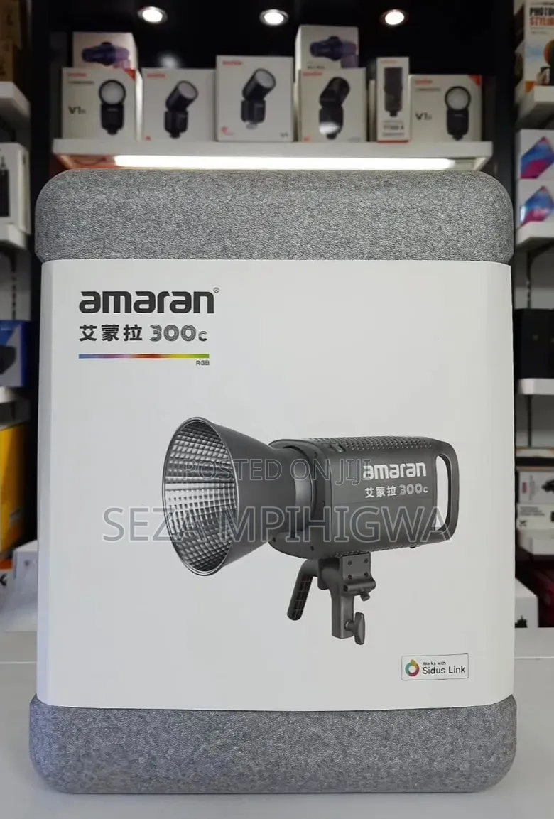 ​Amaran 300c Full-Color RGBWW LED Video Light (Original / Brand New)