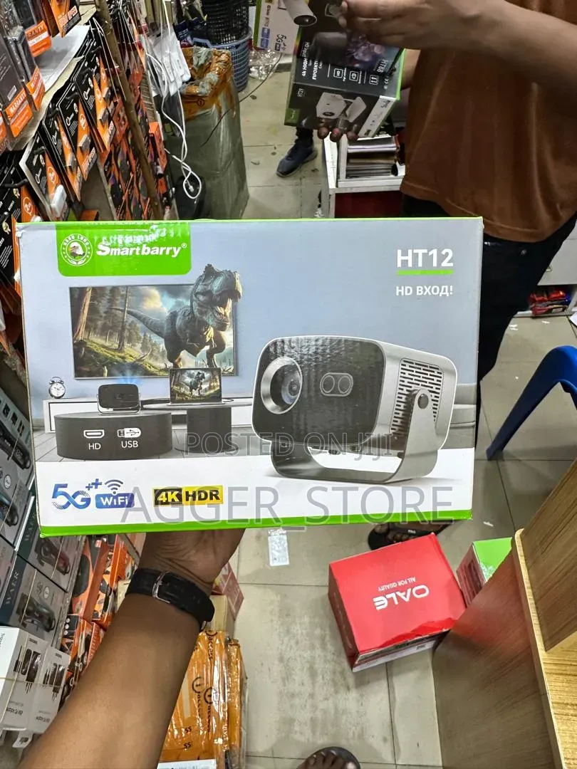 Smartbarry HT12 4k Mini Smart Projector