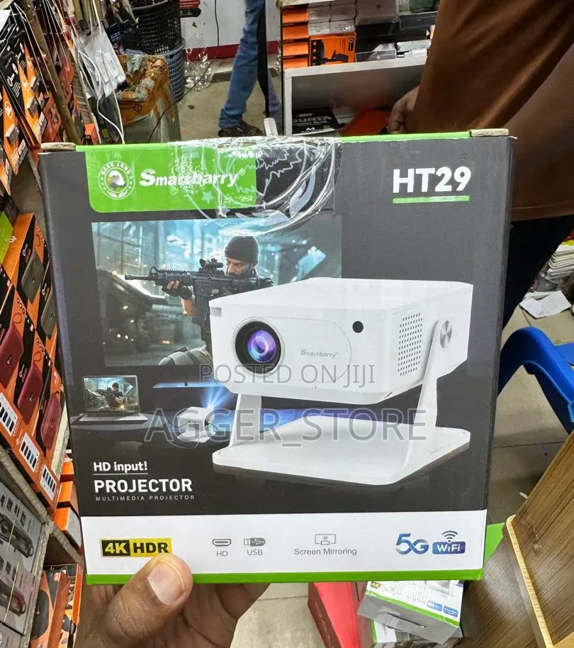 Smartbarry HT29 Portable Smart Projector