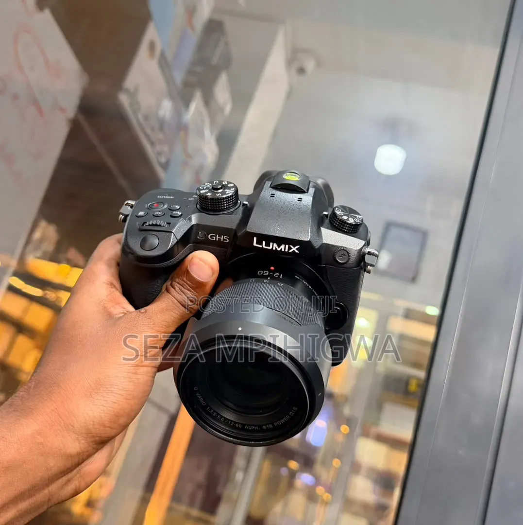 Panasonic LUMIX GH5 Mirrorless Camera + 12-60mm Lens (Super Clean)