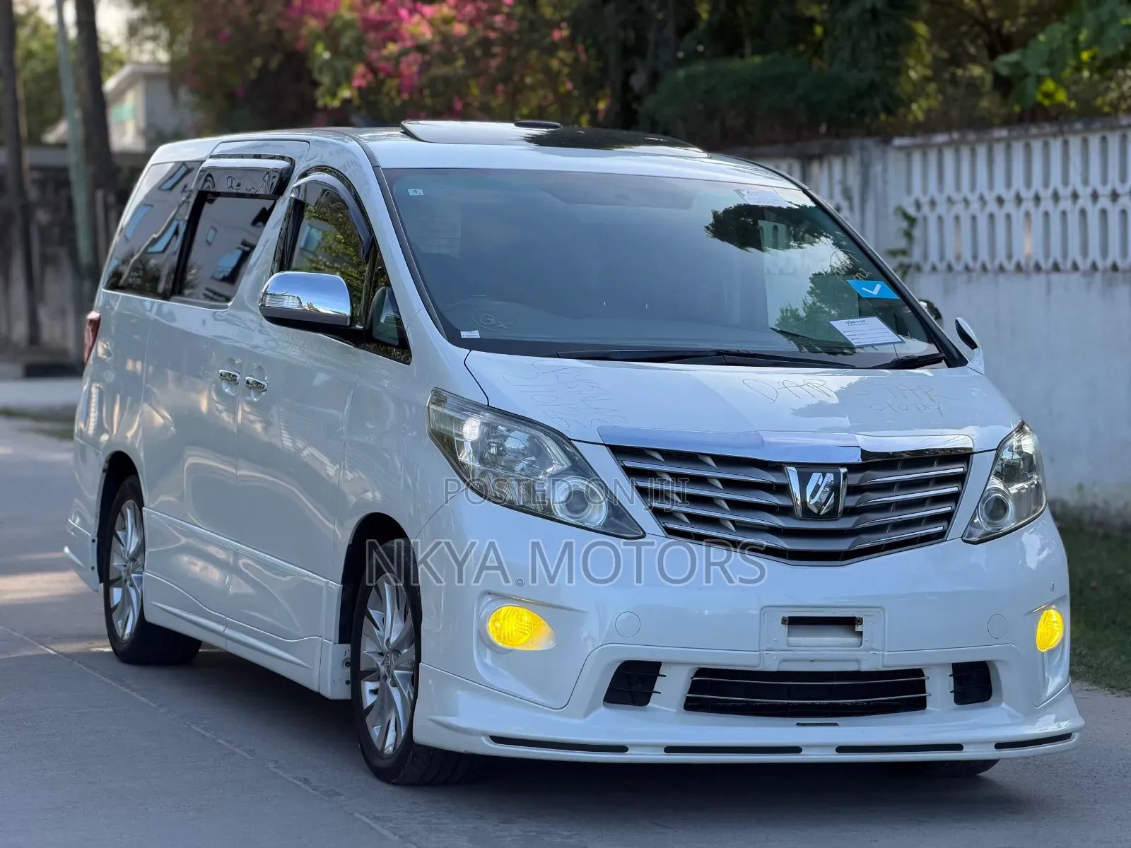 Toyota Alphard 2010 Off white