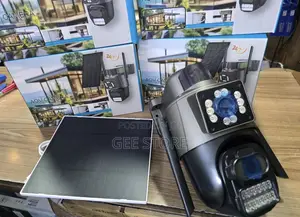 AOV (Always on Video) 4G Solar-Powered Dual-Lens PTZ Security Cameras