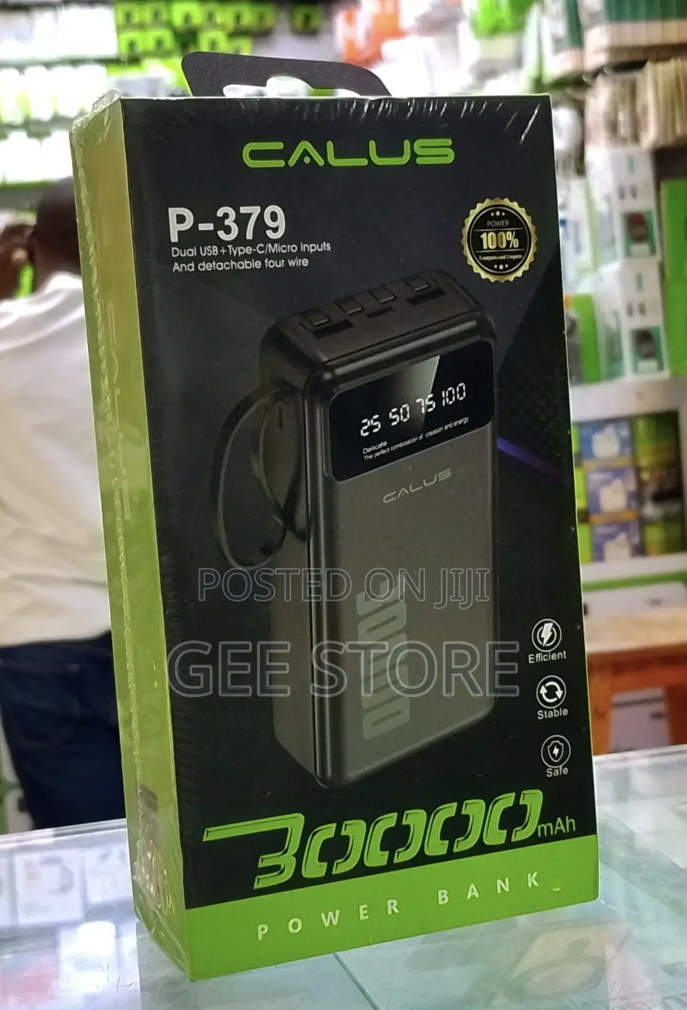 Calus P-379 Power Bank, Which Is a 30,000mAh