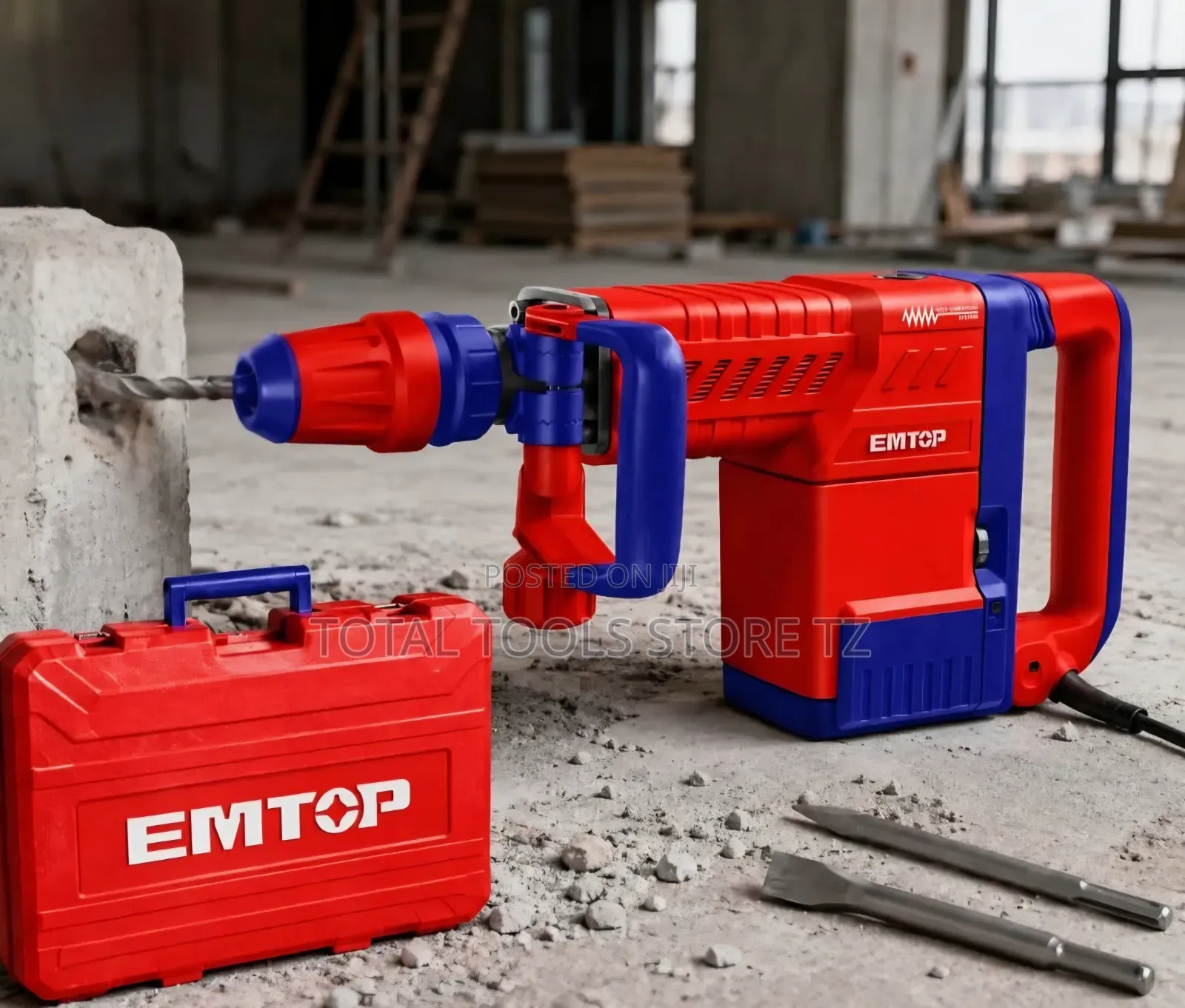 Emtop Demolition Breaker 1500W SDS Max