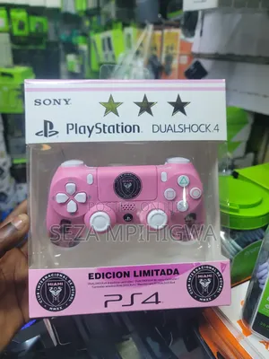 PS4 Wireless Controller Limited Edition – Inter Miami / Messi Pink