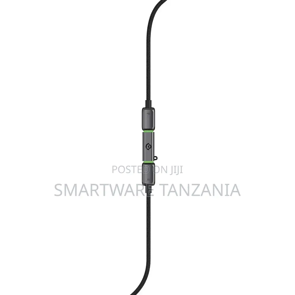 Powerology Argos Dual USB-C Cables With Connector, Extendable Up to 3m