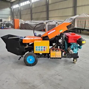 Diesel Concrete Pump 20HP / Secondary Structure Concrete PUMP