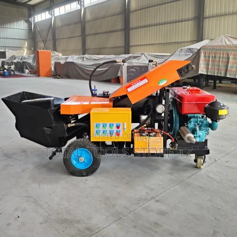 Diesel Concrete Pump 20HP / Secondary Structure Concrete PUMP