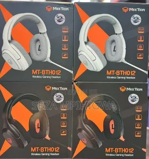 Meetion MT-BTH012 Wireless Gaming Headset (White & Black) - Brand New