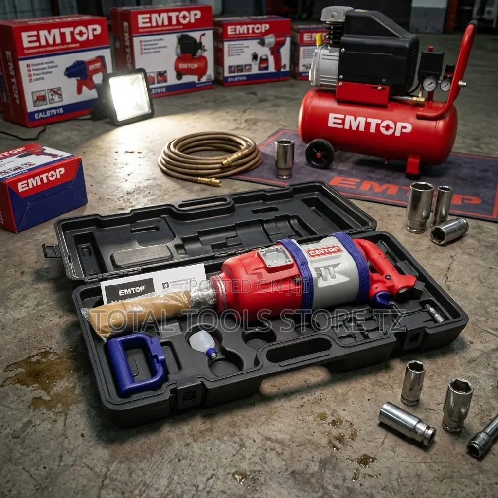Emtop Air Impact Wrench 1" 3100N.M