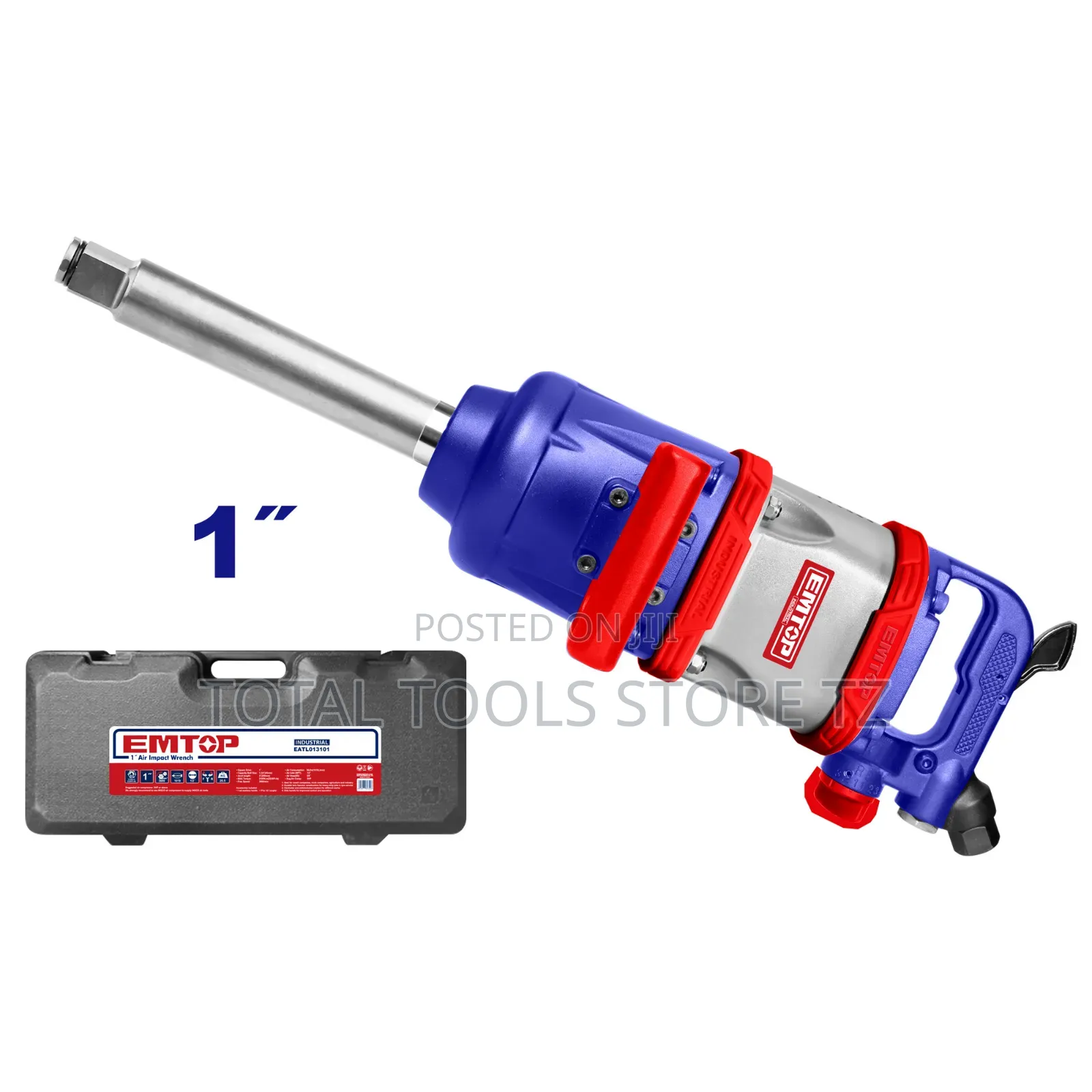 Emtop Air Impact Wrench 1" 3100N.M