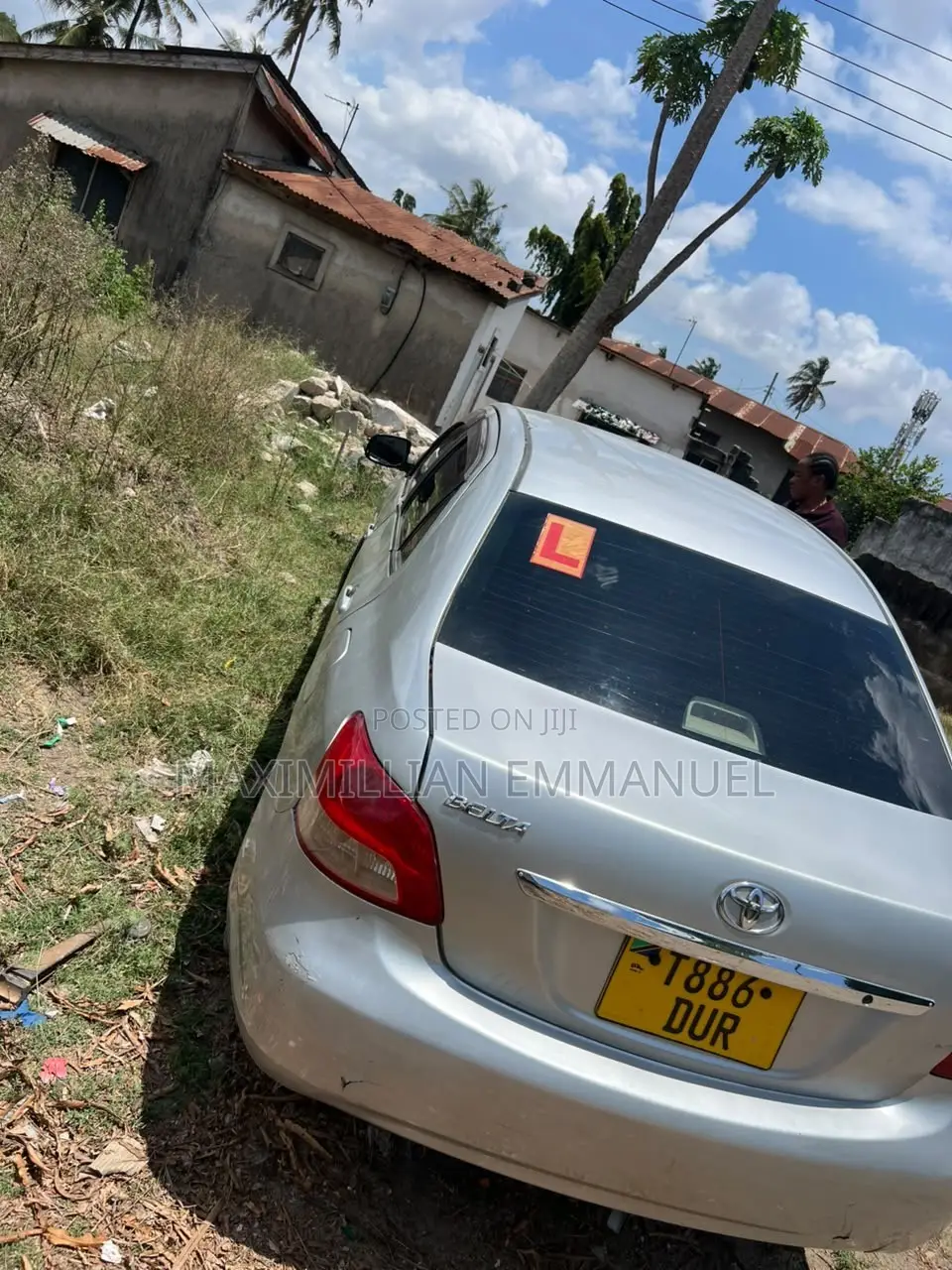 Toyota Belta 2013 Silver