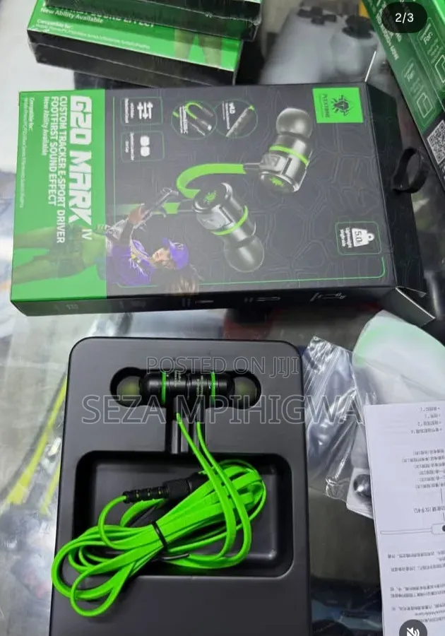 Plextone G20 Mark IV Gaming Earphones (Footfirst Sound Effect / 3.5
