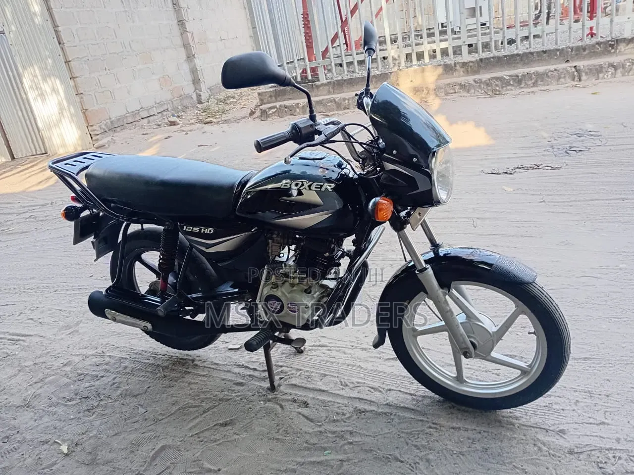 Bajaj Boxer 125 2024 Black