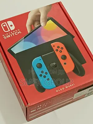 Nintendo Switch OLED Bundle With 5 Games & Extra Joy-Cons, Case, Etc.