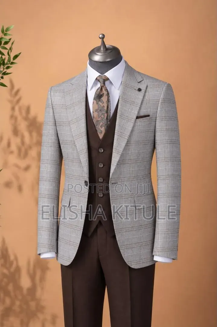 Brand New for Men Light Beige Suit