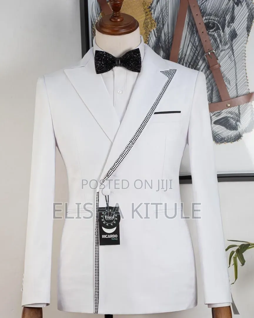 Brand New for Men Off White Suit