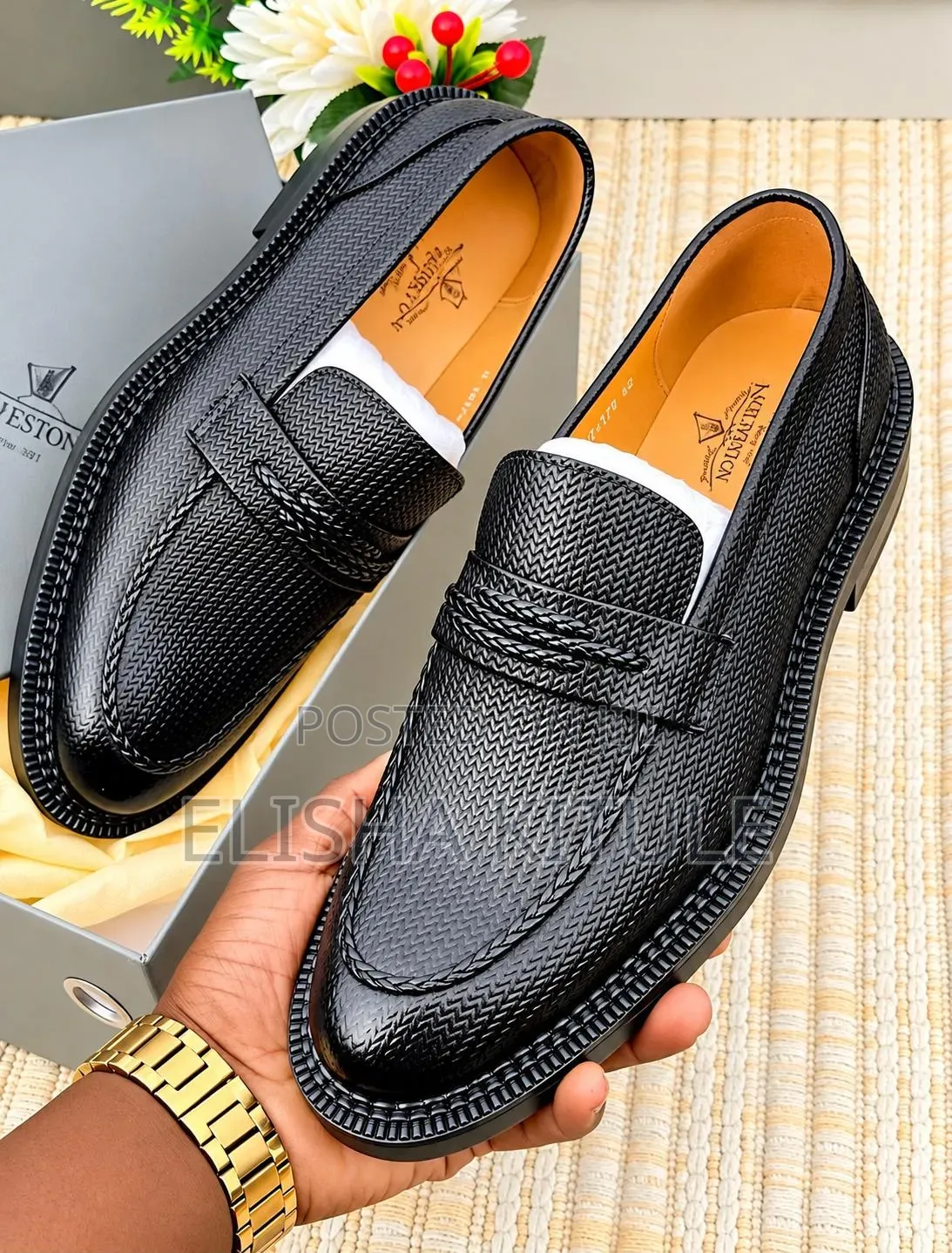 Brand New for Men Black Basket Shoes