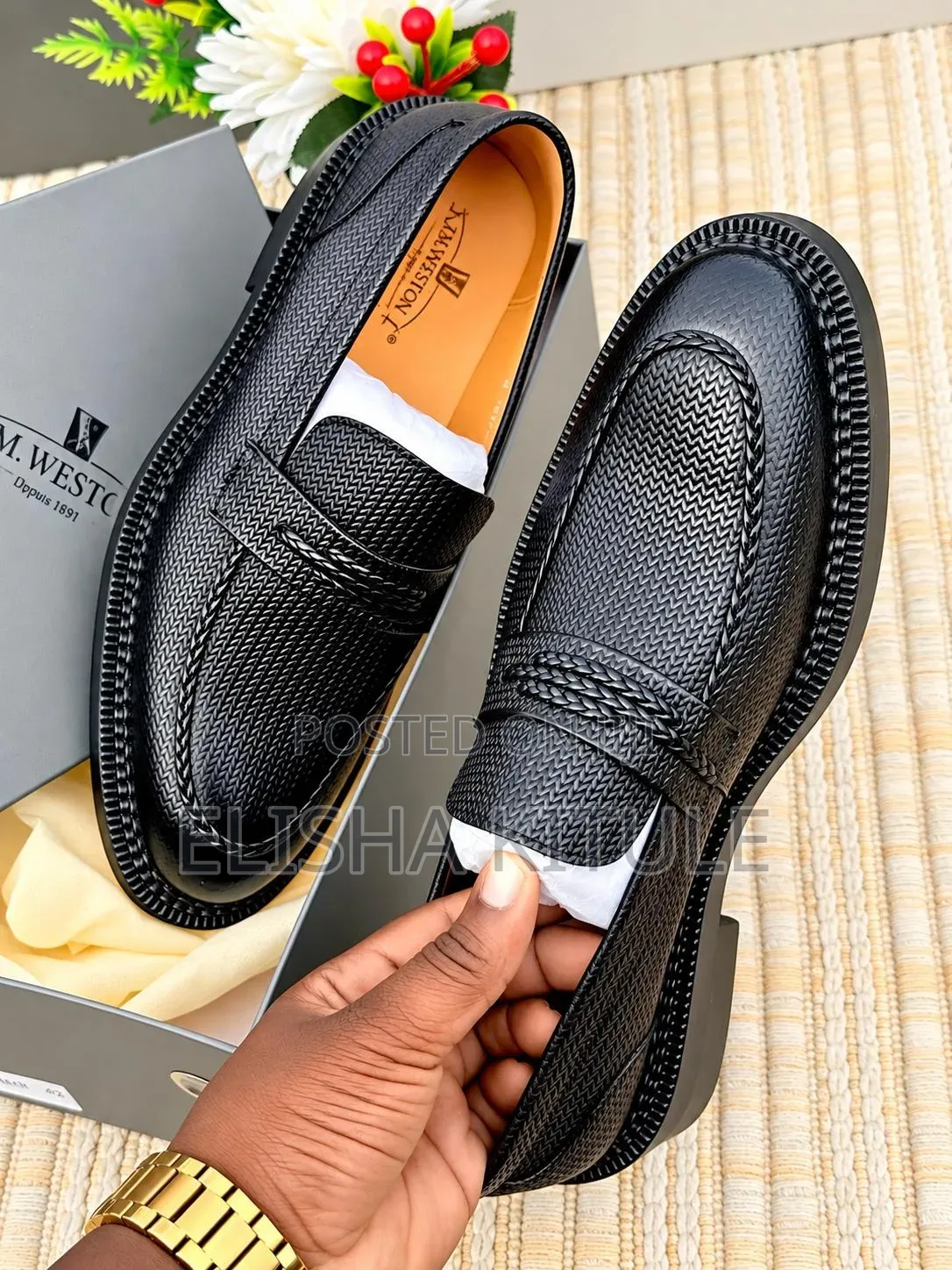 Brand New for Men Black Basket Shoes